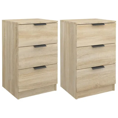 Noćni ormarići 2 kom hrasta sonome 40x36x65 cm - sonoma hrast 2 Sonoma hrast 2 Cijena
