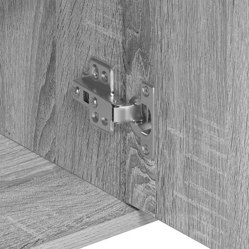 Komoda boja hrasta sonome 88 x 30 x 70 cm od konstruiranog drva - Sivi hrast sonoma Cijena