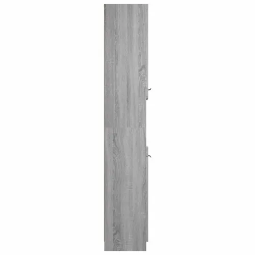 Kupaonski ormarić sivi hrast 32x34x188,5 cm konstruirano drvo - Sivi hrast sonoma Cijena