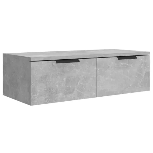 Zidni ormarić boja betona 68 x 30 x 20 cm od konstruiranog drva - Beton siva 1 1 Beton siva Cijena