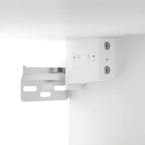 Ormarić s ogledalom i LED svjetlima bijeli 70 x 16,5 x 60 cm - Bijela Cijena