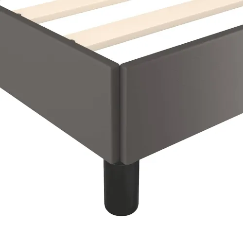 Okvir kreveta s uzglavljem bez madraca sivi 90x190 cm - Siva 90 x 190 cm Cijena