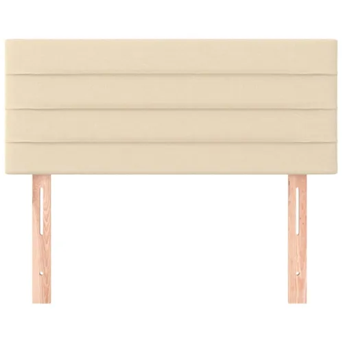 Uzglavlje krem 100x5x78/88 cm od tkanine - Krema 100 cm Nisko Cijena