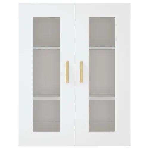 Viseći zidni ormarić bijeli 69,5 x 34 x 90 cm - Bijela 1 Cijena