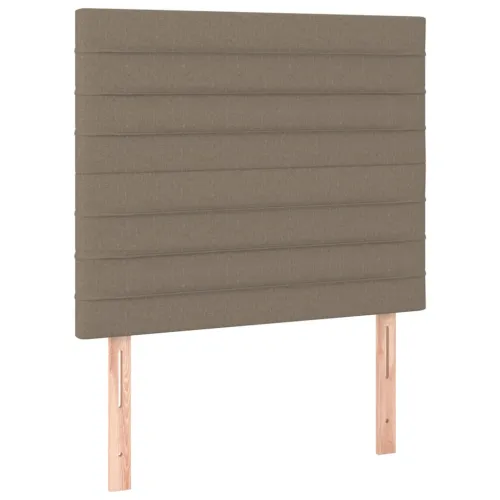 Uzglavlje boje taupe 100x5x118/128 cm tkanina - Sivo-smeđa 100 cm Visoko Cijena