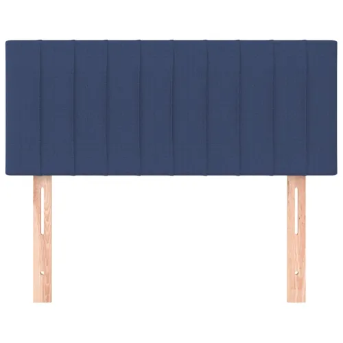 Uzglavlje plavo 90x5x78/88 cm od tkanine - Plava 90 cm 1 Nisko Cijena