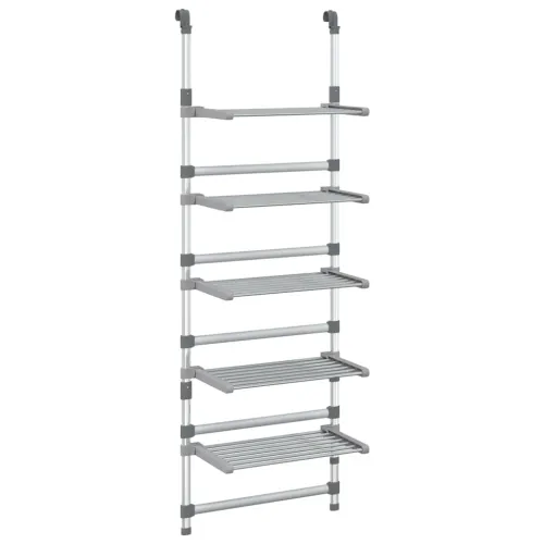 Viseći stalak za sušenje rublja na 5 razina od aluminija  - 50 x 25 x 187 cm 50 x 25 x 187 cm Cijena