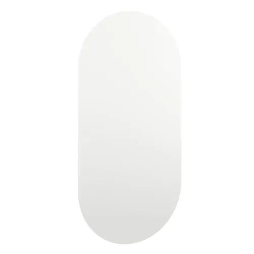 Ogledalo 40 x 20 cm stakleno - 40 x 20 cm bez LED svjetala Ovalno Cijena