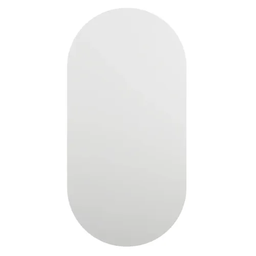 Ogledalo 40 x 20 cm stakleno - 40 x 20 cm 1 bez LED svjetala Ovalno Cijena