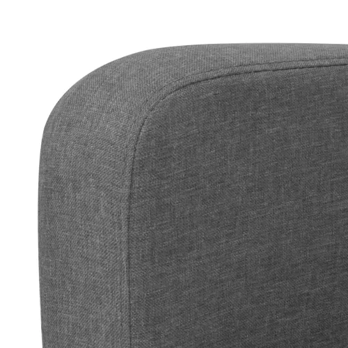 Kauč Dvosjed 135x65x76 cm Tamno Sivi - Tamno siva Dvosjedi Tamno siva Dvosjedi Cijena