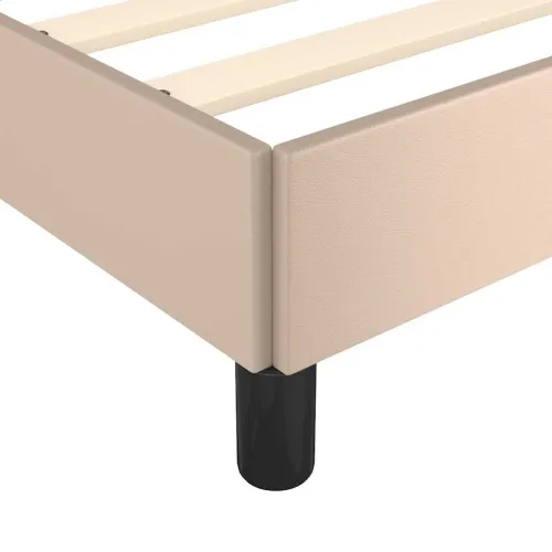 Okvir za krevet s uzglavljem bez madraca cappuccina 200x200 cm - Boja cappuccina 200 x 200 cm Cijena