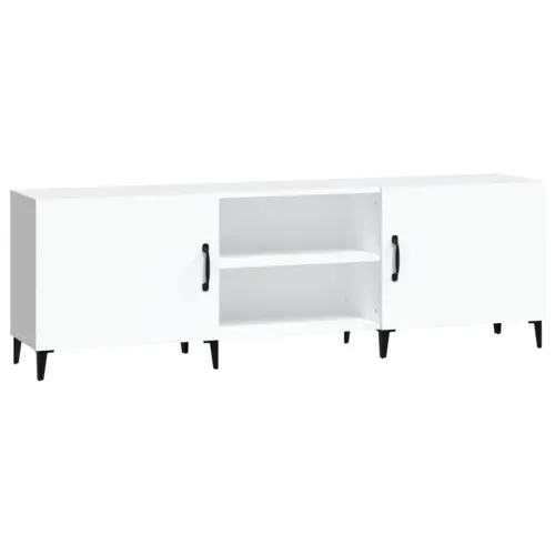 TV ormarić bijeli 150 x 30 x 50 cm od konstruiranog drva - Bijela Cijena