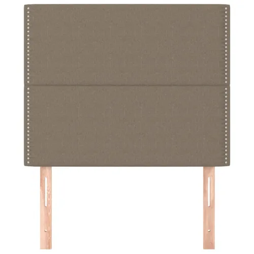 Uzglavlje boje taupe 90x5x118/128 cm tkanina - Sivo-smeđa 90 cm Visoko Cijena