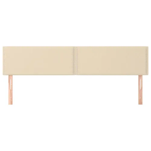 Uzglavlja krem 180x5x78/88 cm od tkanine - Krema 180 cm Nisko Cijena