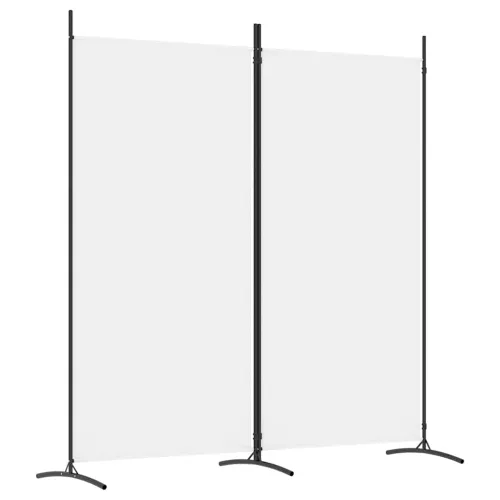  Paravan - Sobna pregrada s 2 panela bijela 175 x 180 cm od tkanine - Bijela 175 x 180 cm 1 1 Cijena