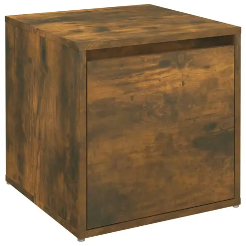 Ladičar boja smeđeg hrasta 40,5x40x40 cm od konstruiranog drva - Dimljeni hrast Cijena