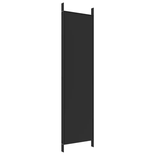 Paravan - Sobna pregrada s 4 panela crna 200 x 200 cm od tkanine - Crna 200 x 200 cm Cijena