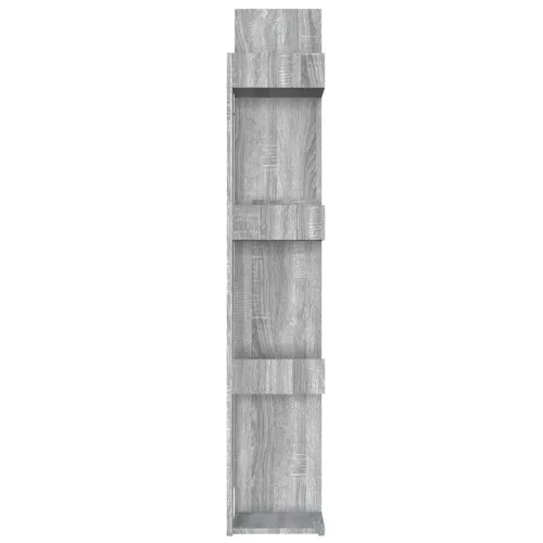 Ormarić za knjige boja hrasta 86x25,5x140 cm konstruirano drvo - Sivi hrast sonoma 86 cm Cijena