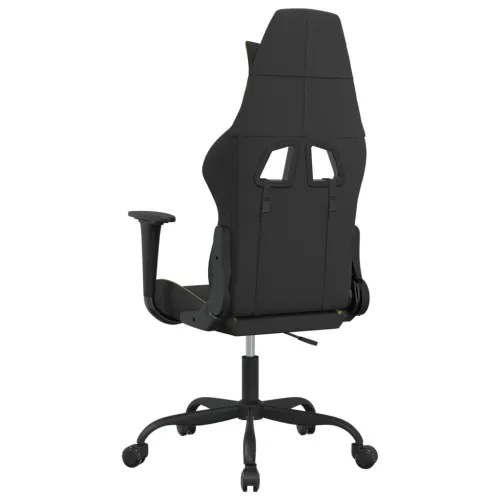 Gaming stolica od tkanine crna i svjetlozelena - Crna i svjetlozelena Bez naslona za noge Cijena