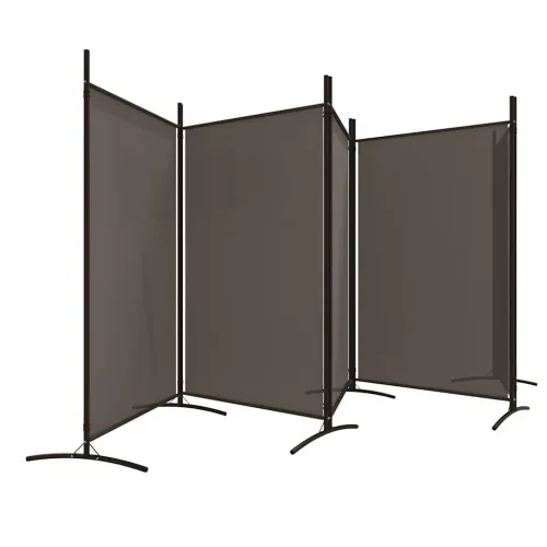 Paravan - Sobna pregrada s 5 panela antracit 433x180 cm od tkanine - Antracit 433 x 180 cm Cijena