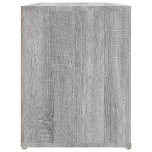 Stalak za cipele boja hrasta 100 x 35 x 45 cm konstruirano drvo - Sivi hrast sonoma Cijena