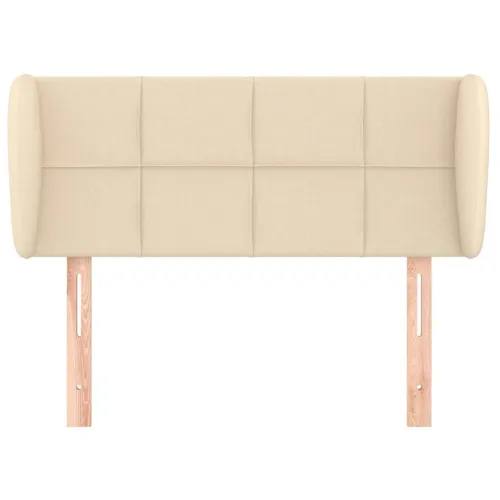 Uzglavlje s ušima krem 93x23x78/88 cm od tkanine - Krema 93 x 23 x 78/88 cm Cijena
