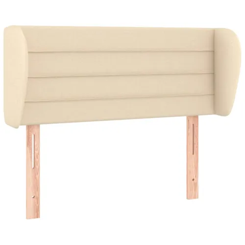 Uzglavlje s ušima krem 103x23x78/88 cm od tkanine - Krema 103 x 23 x 78/88 cm Cijena