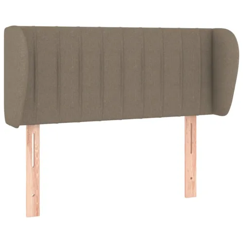 Uzglavlje s ušima smeđesivo 93x23x78/88 cm od tkanine - Sivo-smeđa 93 x 23 x 78/88 cm 1 Sivo-smeđa Cijena