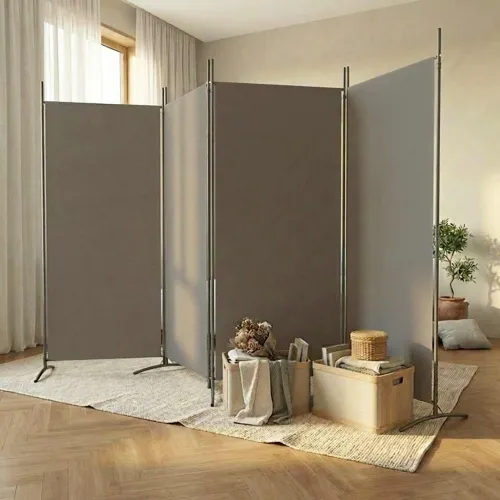 Paravan - Sobna pregrada s 4 panela antracit 346 x 180 cm od tkanine - Antracit 346 x 180 cm 1 1 Cijena