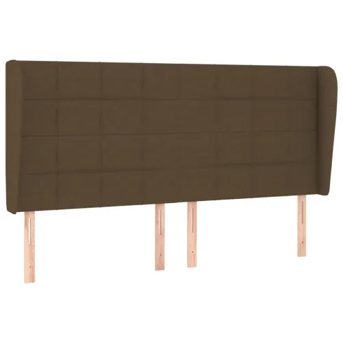 Uzglavlje s ušima tamnosmeđe 163x23x118/128 cm od tkanine - Tamno smeđa 163 x 23 x 118/128 cm 1 Tamno smeđa Cijena