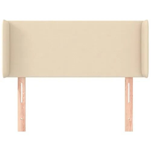 Uzglavlje s ušima krem 93x16x78/88 cm od tkanine - Krema 93 x 16 x 78/88 cm Cijena