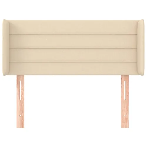 Uzglavlje s ušima krem 103x16x78/88 cm od tkanine - Krema 103 x 16 x 78/88 cm Cijena