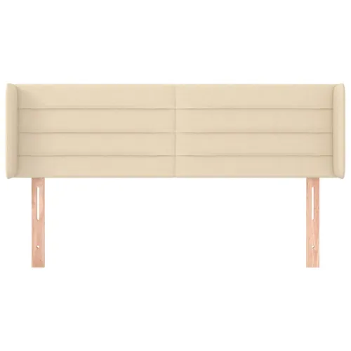 Uzglavlje s ušima krem 147x16x78/88 cm od tkanine - Krema 147 x 16 x 78/88 cm Cijena
