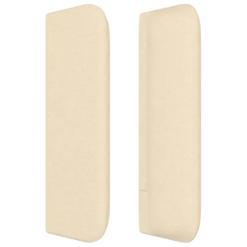 Uzglavlje s ušima krem 93x16x78/88 cm od tkanine - Krema 93 x 16 x 78/88 cm 1 Krema Cijena