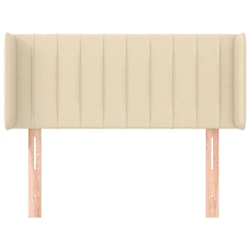 Uzglavlje s ušima krem 93x16x78/88 cm od tkanine - Krema 93 x 16 x 78/88 cm 1 Krema Cijena