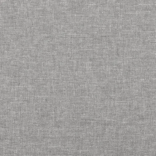Uzglavlje s ušima svjetlosivo 93x23x78/88 cm od tkanine - Svjetlosiva 93 x 23 x 78/88 cm Cijena