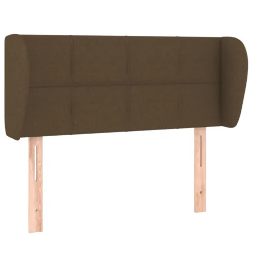 Uzglavlje s ušima tamnosmeđe 93x23x78/88 cm od tkanine - Tamno smeđa 93 x 23 x 78/88 cm 1 Tamno smeđa Cijena