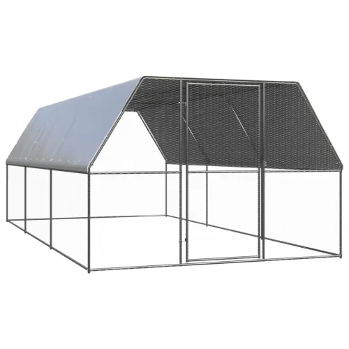 Vanjski kavez za kokoši 3 x 6 x 2 m od pocinčanog čelika - 3 x 6 x 2 m 3 x 6 x 2 m Cijena