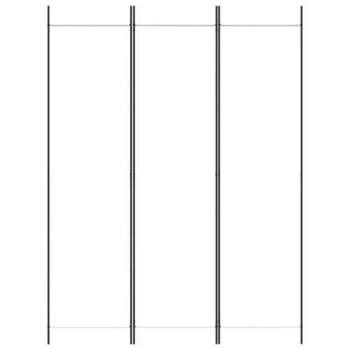 Paravan - Sobna pregrada s 3 panela bijela 150 x 200 cm od tkanine - Bijela 150 x 200 cm Cijena