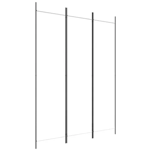 Paravan - Sobna pregrada s 3 panela bijela 150 x 200 cm od tkanine - Bijela 150 x 200 cm 1 1 Cijena
