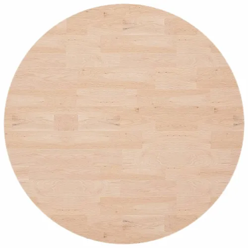 Okrugla stolna ploča Ø 90 x 2,5 cm od netretiranee hrastovina - Prirodna Ø 90 x 2.5 cm Cijena