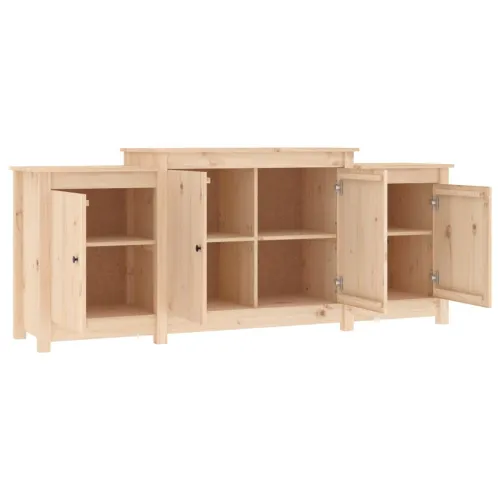 Komoda 164x37x68 cm Masivno drvo Bor - Prirodna Cijena
