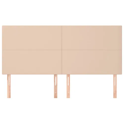 Uzglavlje Cappuccino 180x5x118/128 cm Imitacija kože - Boja cappuccina 180 cm Visoko Cijena