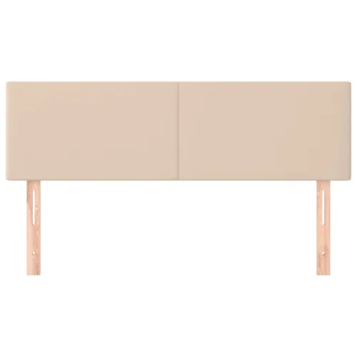 Uzglavlja cappuccina 144x5x78/88 cm od umjetne kože - Boja cappuccina 144 cm Nisko Cijena