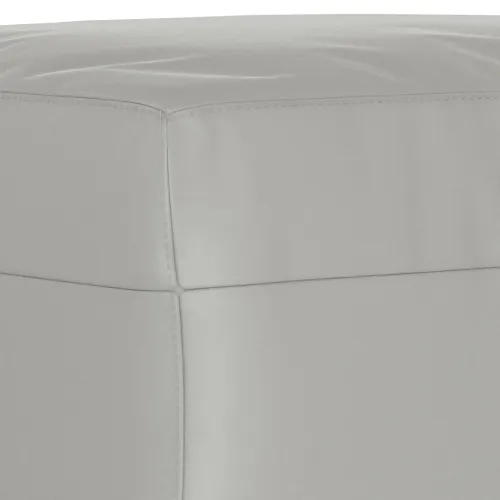 Tabure svjetlosivi 70 x 55 x 41 cm od mikrovlakana - Svjetlosiva 70 x 55 x 41 cm 1 Svjetlosiva Cijena