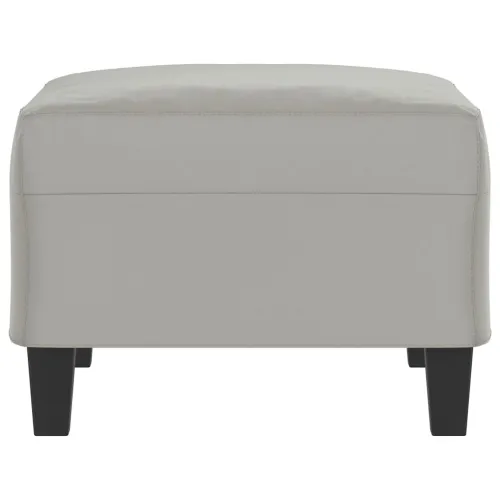 Tabure svjetlosivi 70 x 55 x 41 cm od mikrovlakana - Svjetlosiva 70 x 55 x 41 cm 1 Svjetlosiva Cijena