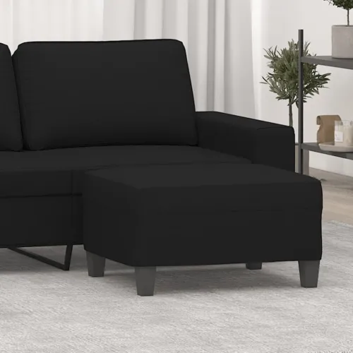 Tabure crni 70 x 55 x 41 cm od mikrovlakana - Crna 70 x 55 x 41 cm 1 Crna Cijena