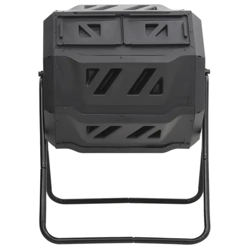 Vrtna posuda za kompost crna 73 x 64 x 95 cm 160 L Cijena