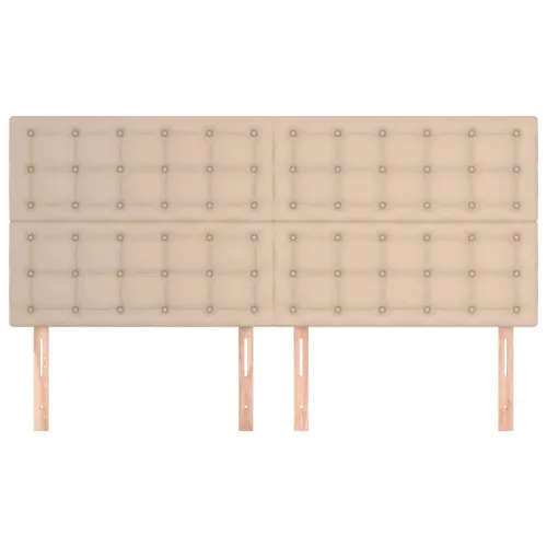 Uzglavlje Cappuccino 200x5x118/128 cm Imitacija kože - Boja cappuccina 200 cm 1 Visoko Cijena