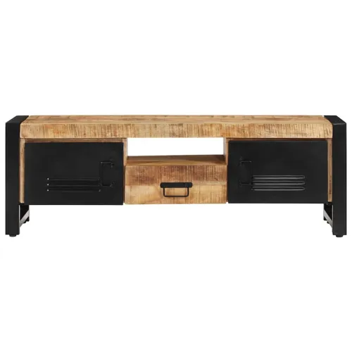 TV ormarić 120 x 30 x 40 cm od masivnog drva manga - 1 drvo manga Drvo manga Cijena